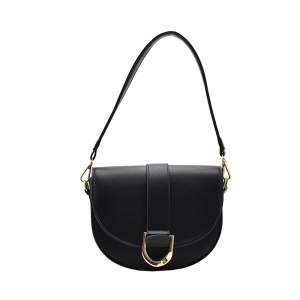 Mini bolso bandolera curvo de poliuretano