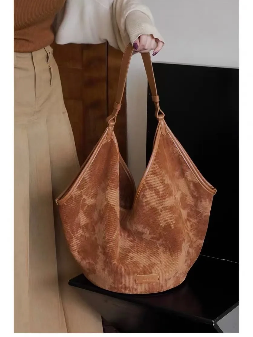 Mini bolso satchel de fin de semana vintage de cordón liso para damas