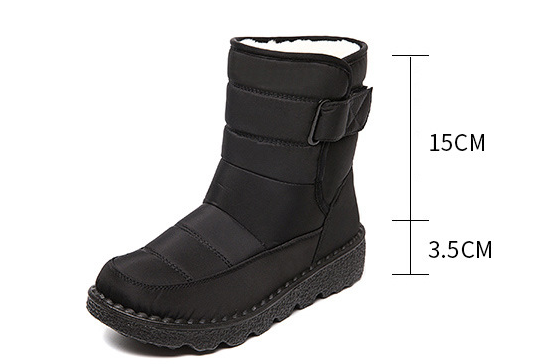 Botas de mujer altas aislantes contra el frío resistentes al agua