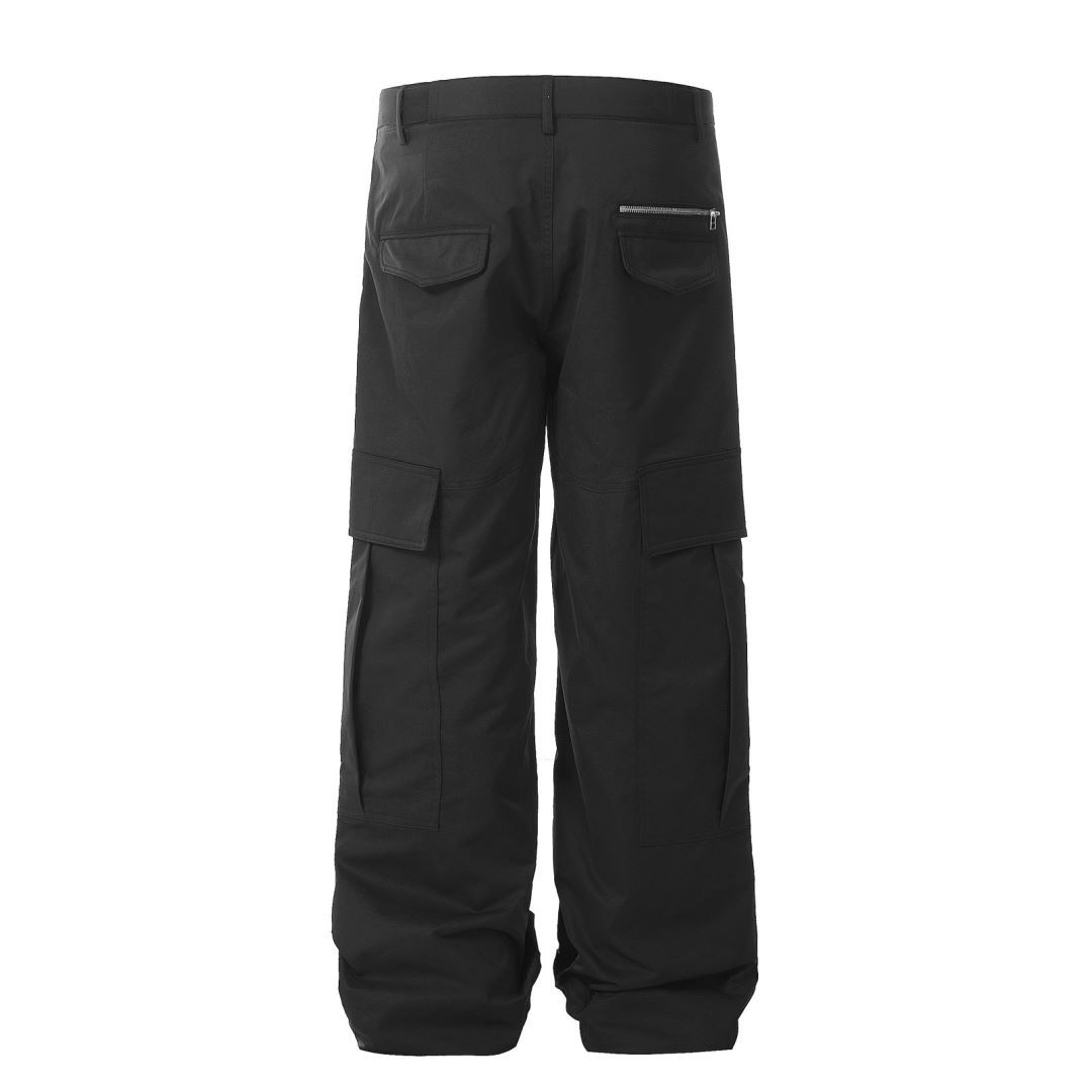 Pantalones cargo unisex de estilo High Street, corte regular de pierna, con elasticidad
