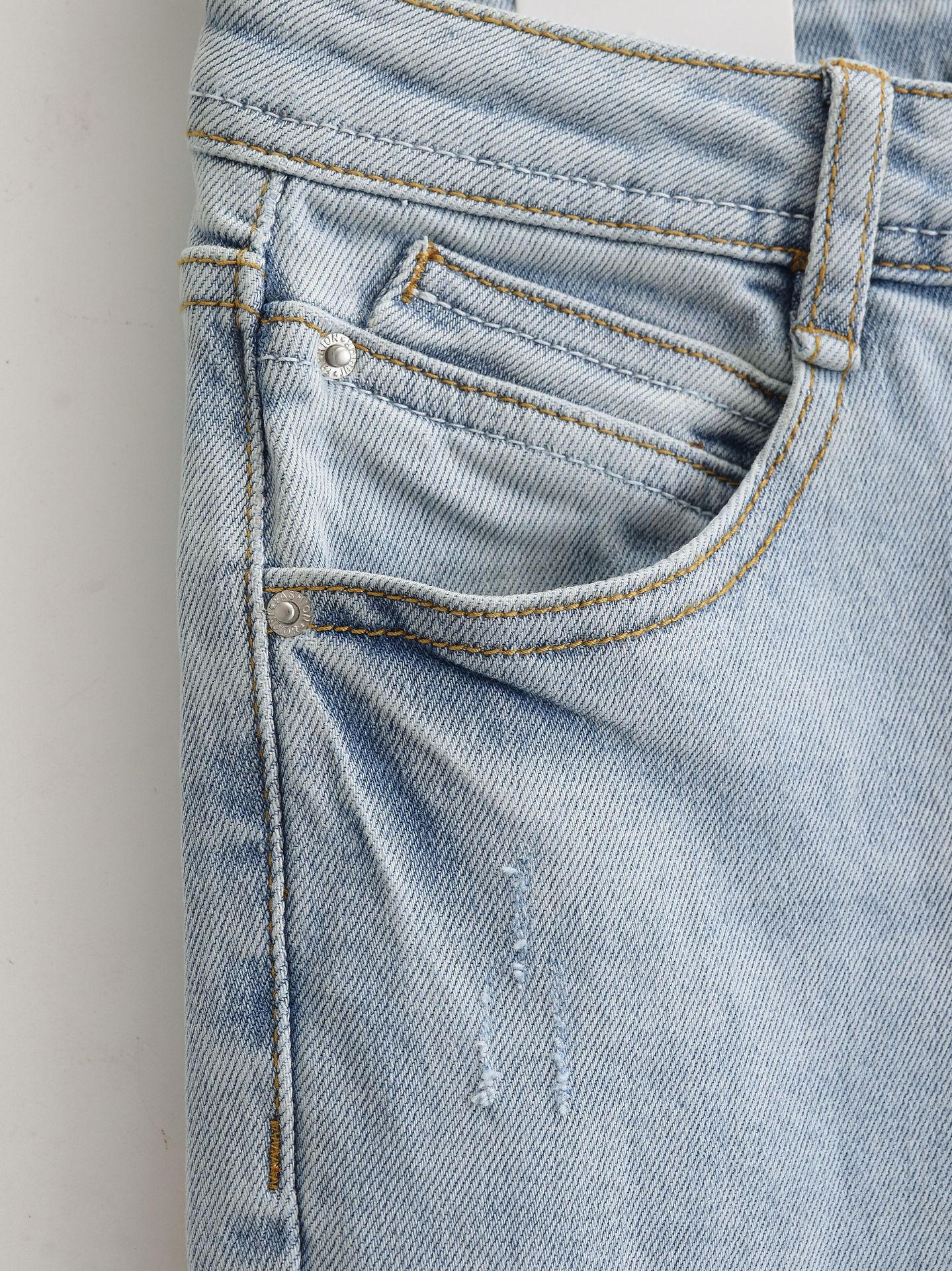 Pantalones skinny retro de cintura alta para niños