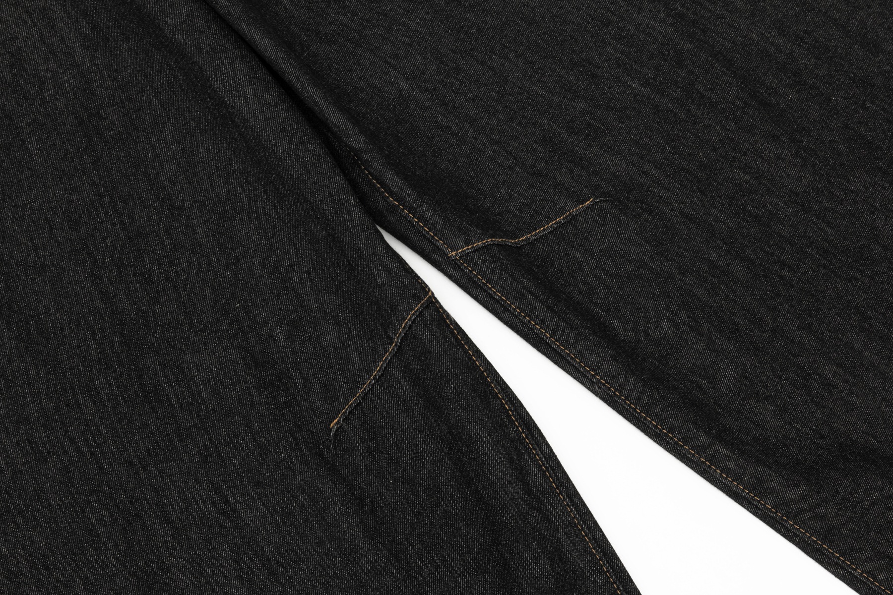 Jeans anchos urbanos retro desgastados para hombres
