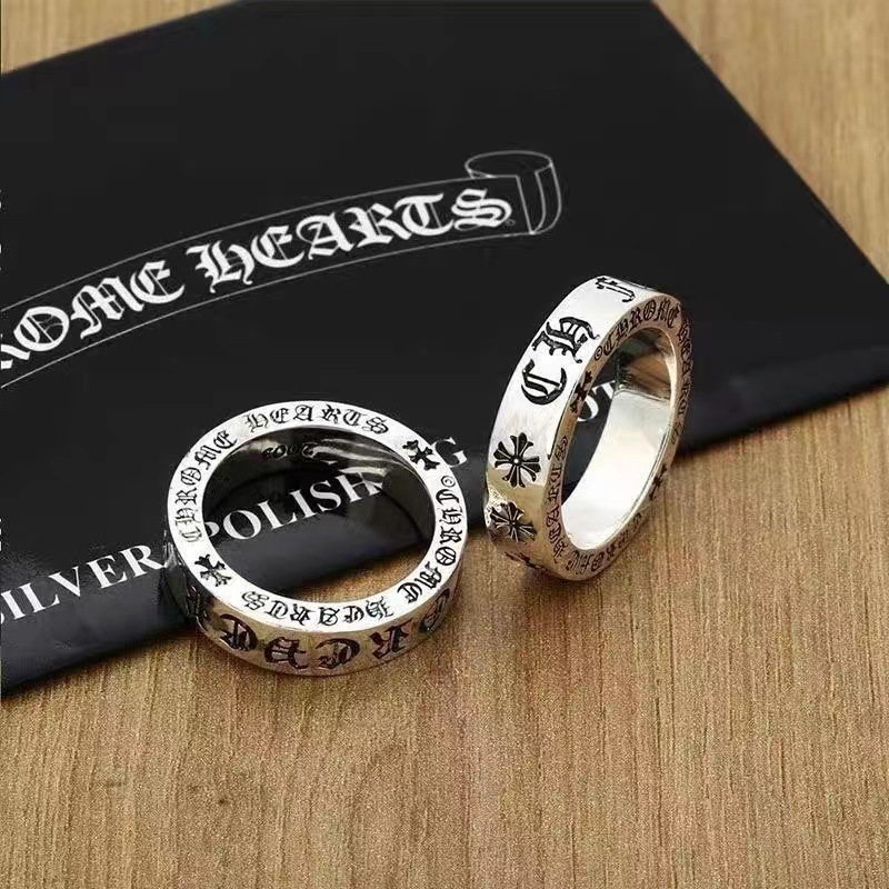 Anillo de crucifijo unisex