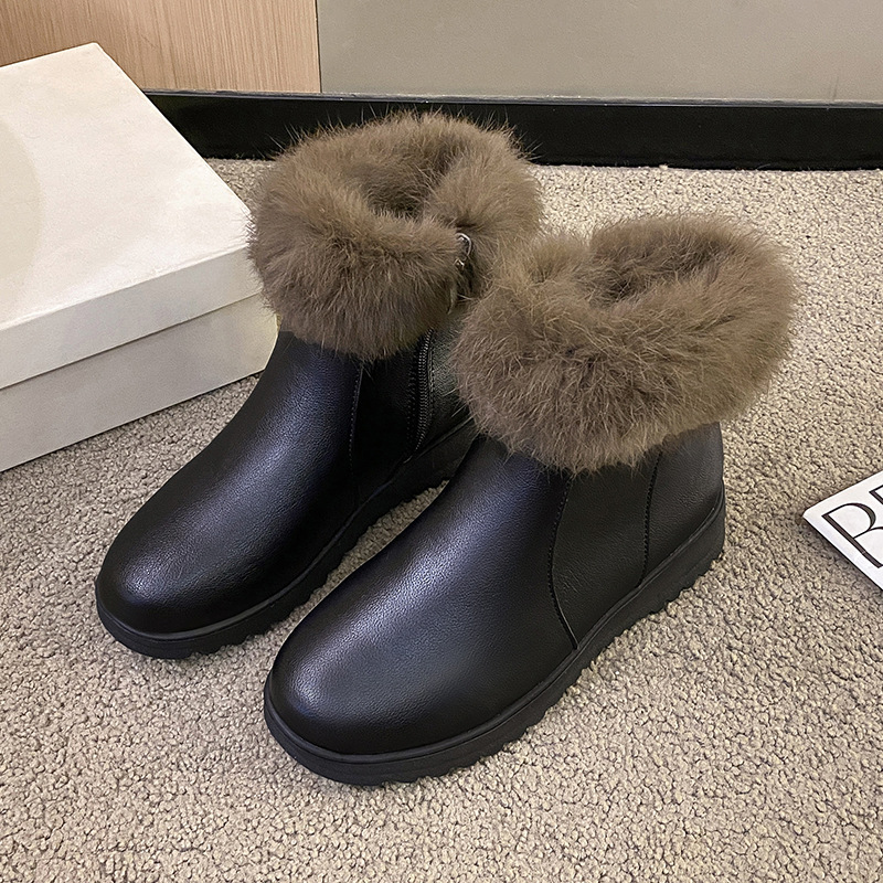 Zapatillas de casa gruesas aisladas antideslizantes de invierno