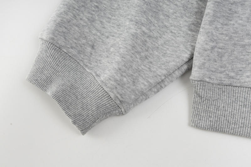 Sudadera con capucha de algodón oversize de streetwear con estampado de letras de oso de peluche