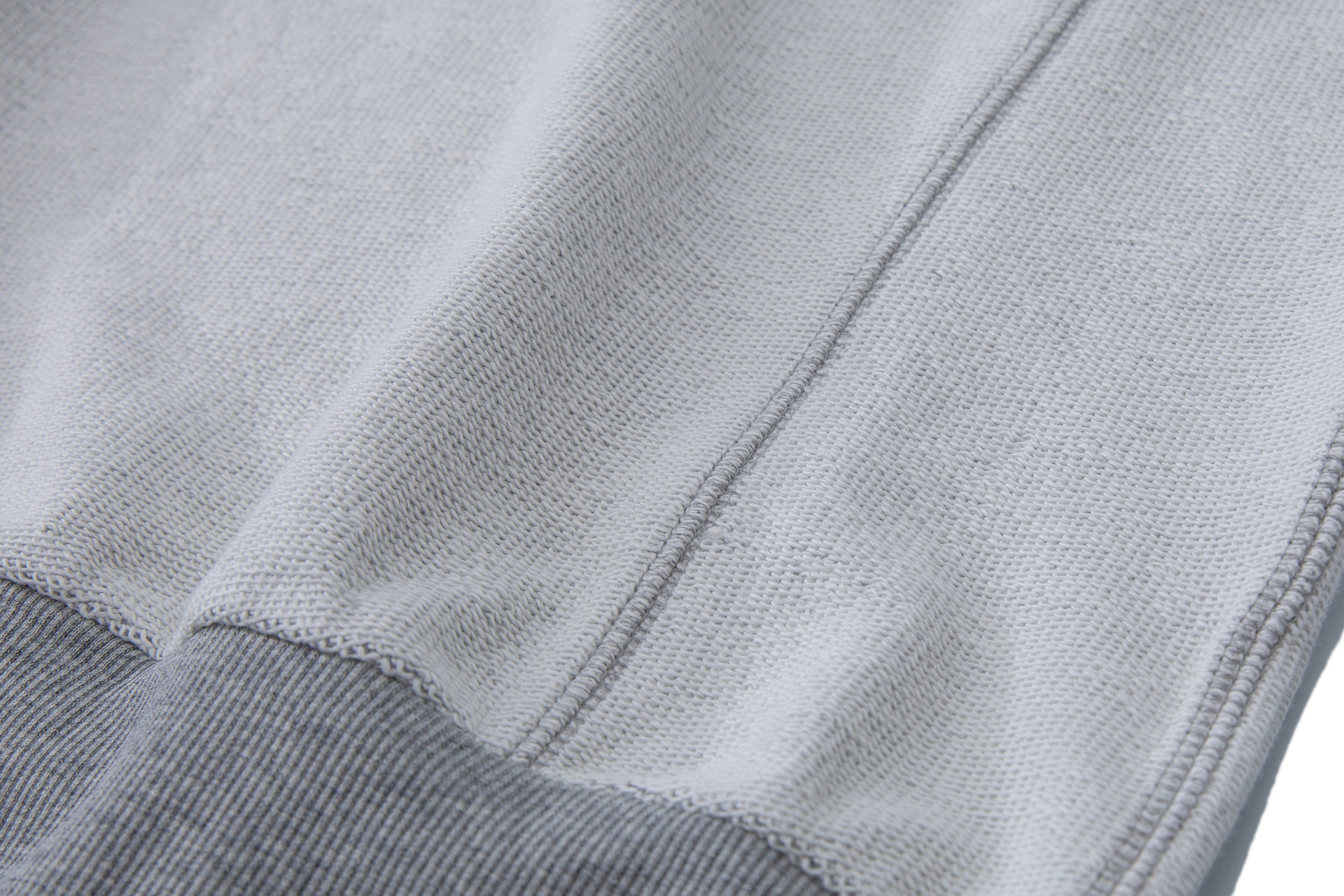 Sudadera con capucha oversize de mezcla de algodón con gráfico invertido y paneles de contraste