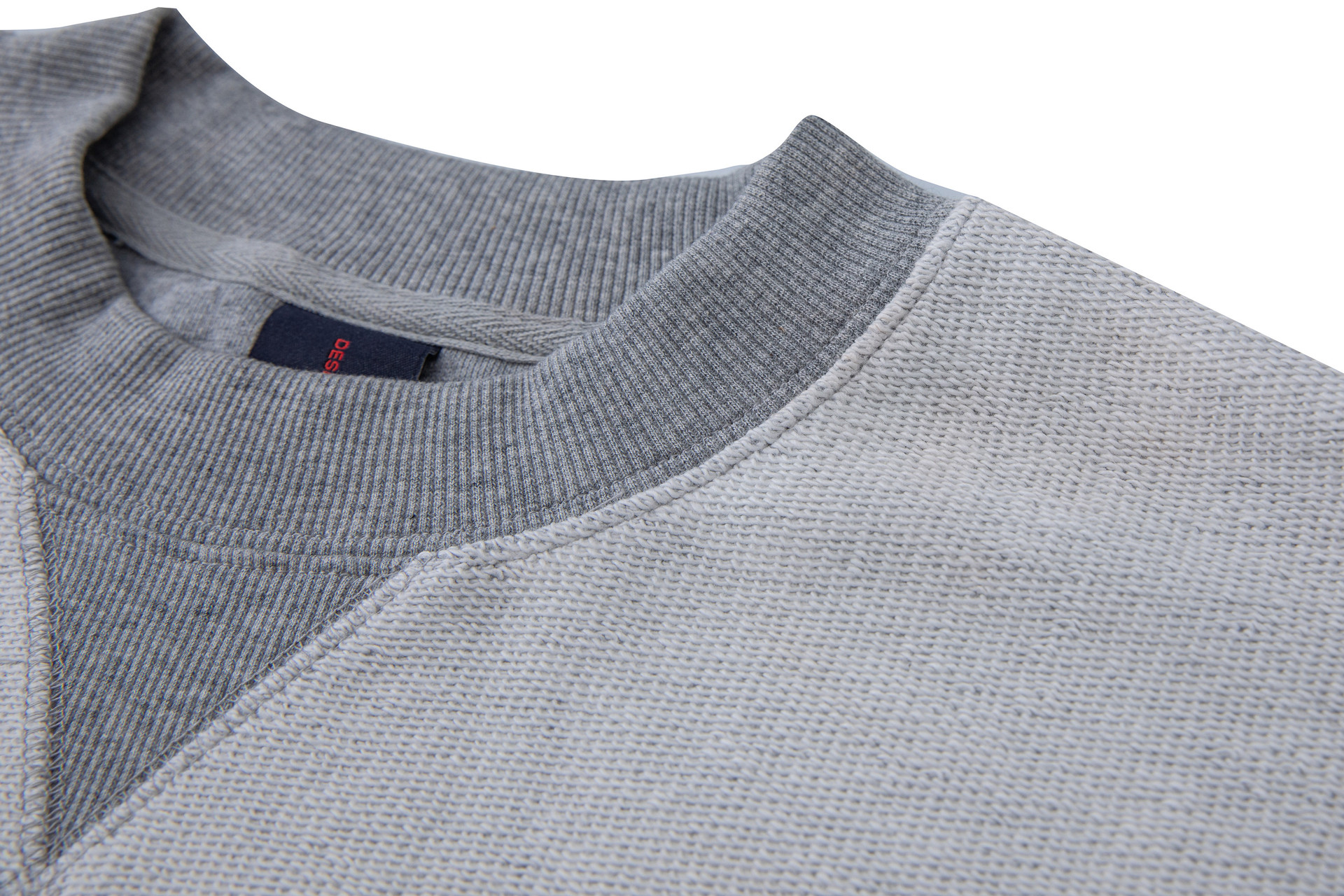 Sudadera con capucha oversize de mezcla de algodón con gráfico invertido y paneles de contraste