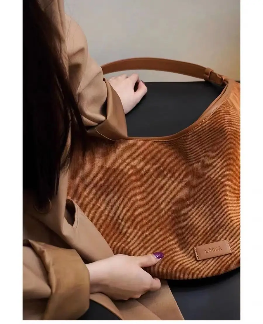 Mini bolso satchel de fin de semana vintage de cordón liso para damas