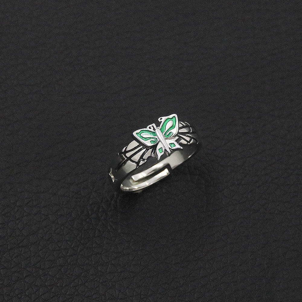 Anillo de aleación de naturaleza alada