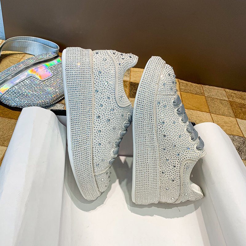 Mujeres zapatillas deportivas de plataforma gruesa con patrón de argyle