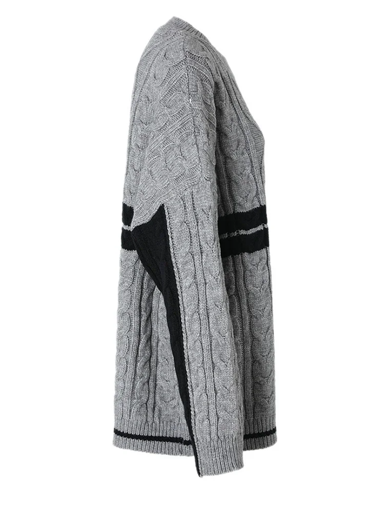 Suéter de punto oversized para mujeres