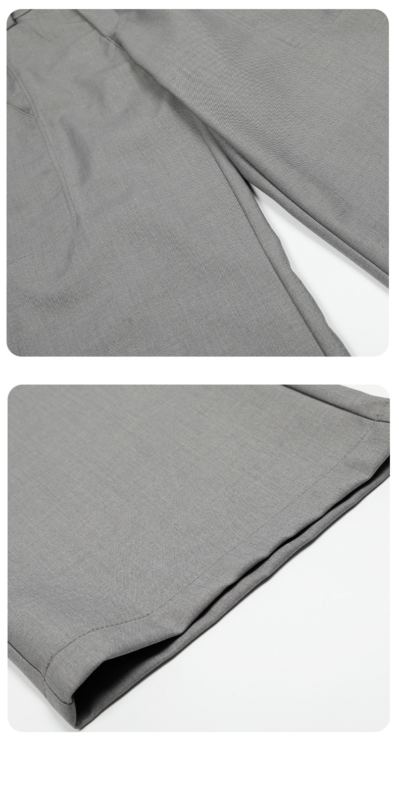 Pantalones de oficina holgados unisex