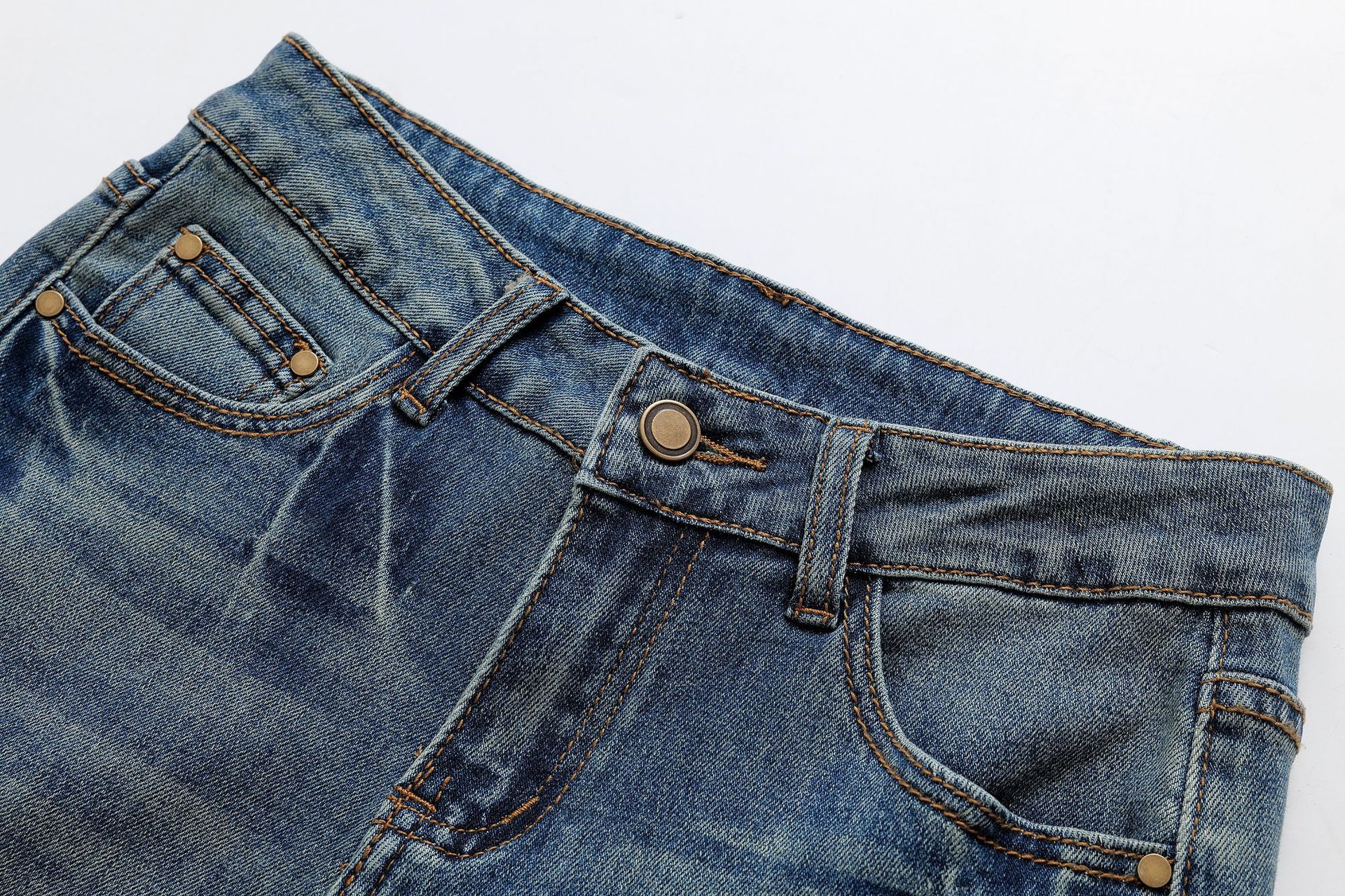 Pantalones acampanados maxi de tiro bajo ajustado a la cadera