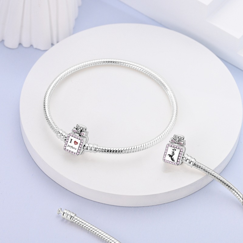 Pulsera de eslabones de cuentas hecha a mano con motivos de vida marina