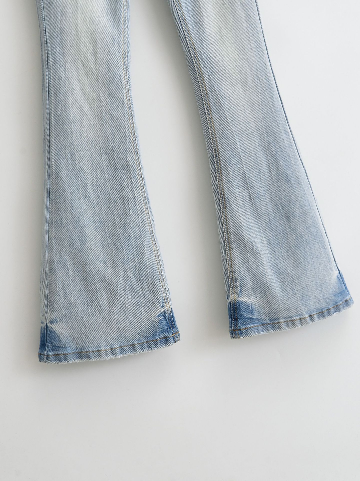 Pantalones skinny retro de cintura alta para niños