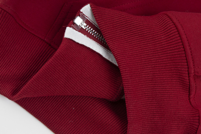 Cardigan urbano de algodón con estampado de letras, manga larga y recortado