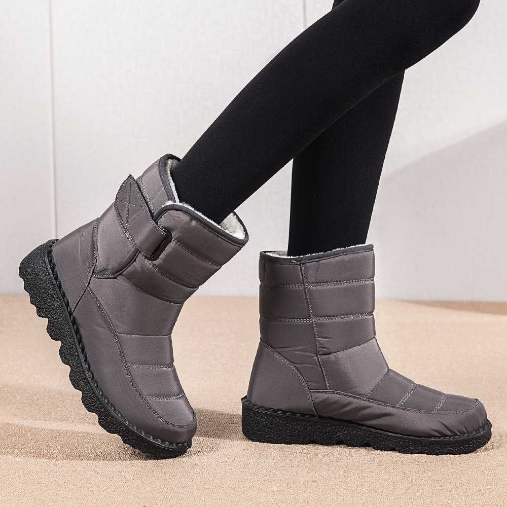 Botas de mujer altas aislantes contra el frío resistentes al agua