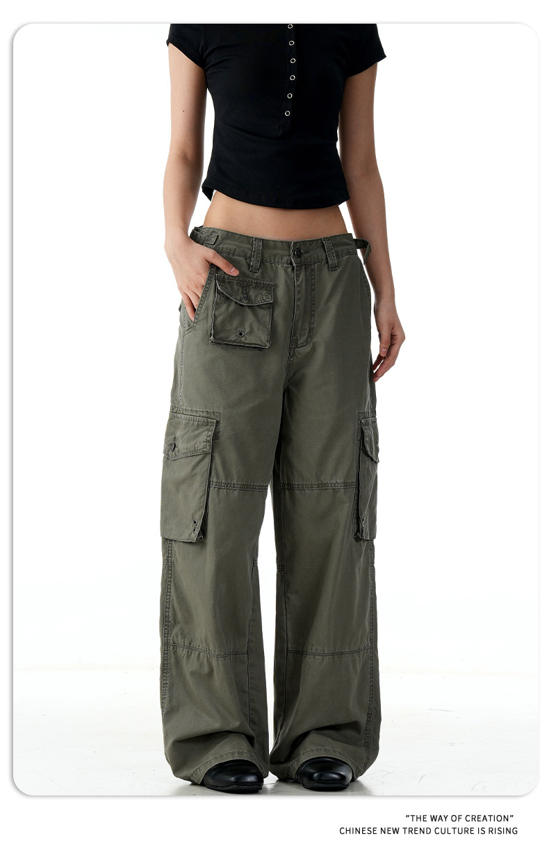 Pantalones utilitarios unisex de largo completo favorecedores