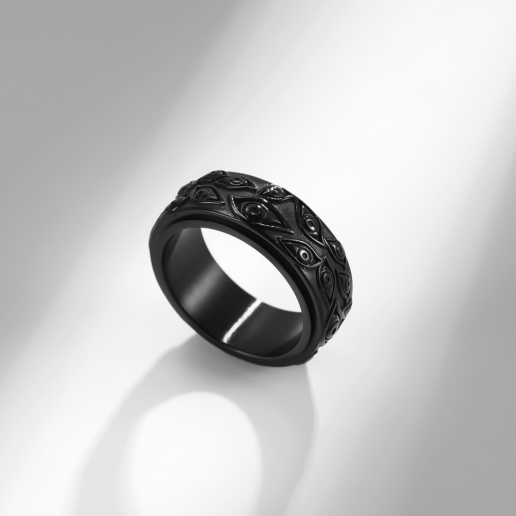 Anillo giratorio óptico unisex