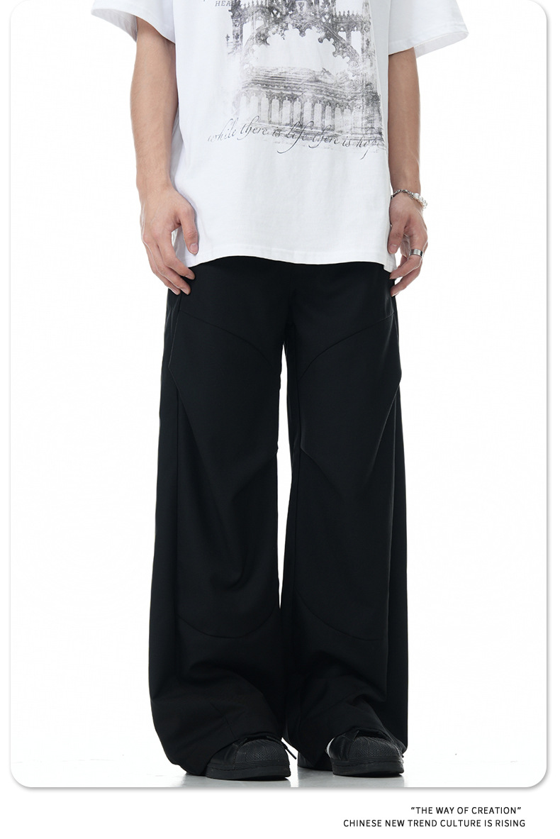 Pantalones de bambú de uso diario, corte relajado y pierna ajustada