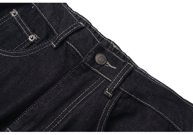 Pantalones palazzo oversized con recortes de estilo vintage