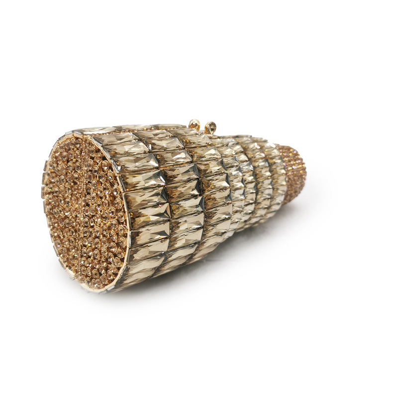 Estuche de lentejuelas en forma de tubo de labial