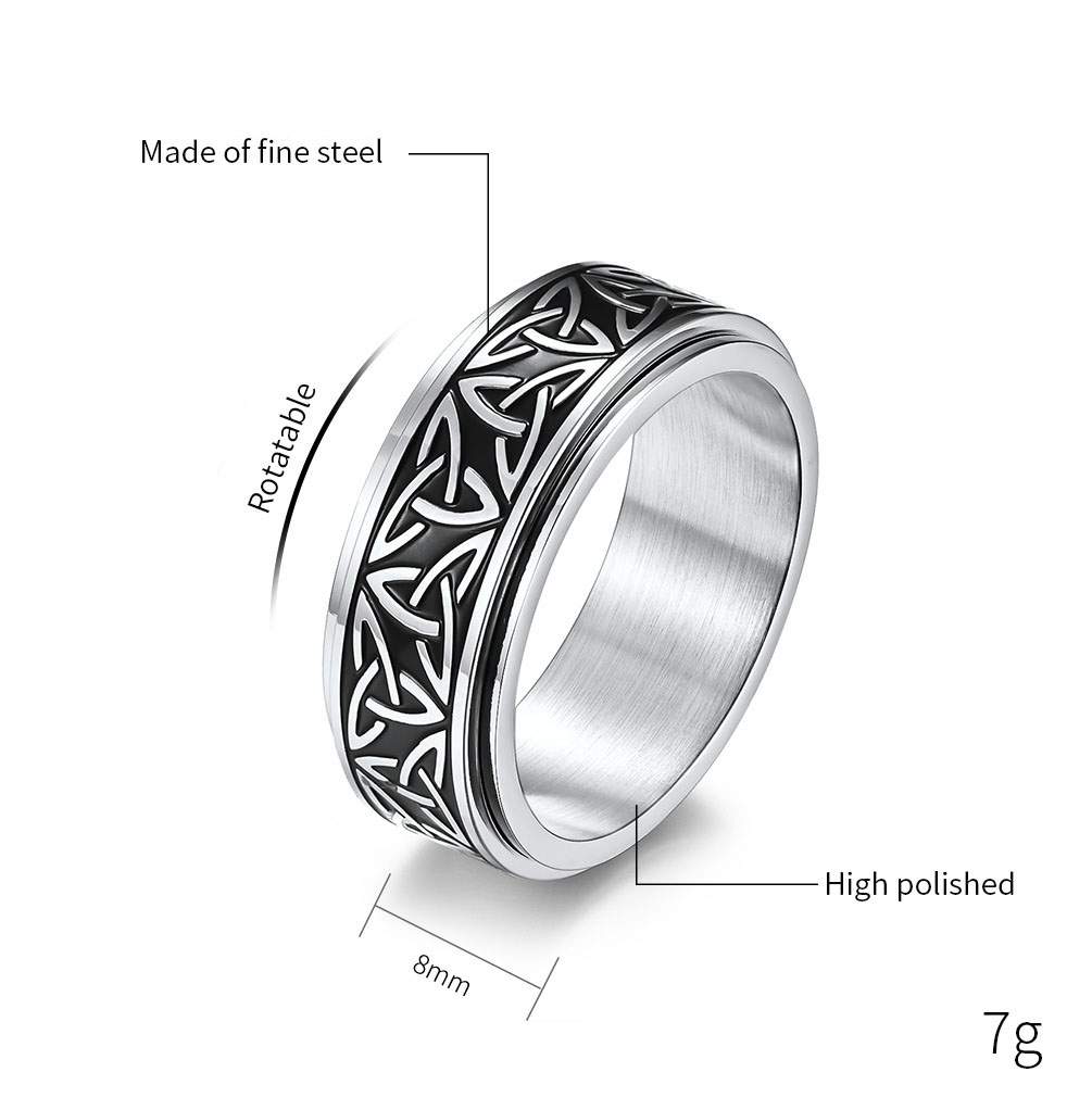 Anillo Spinner Unisex para Alivio del Estrés