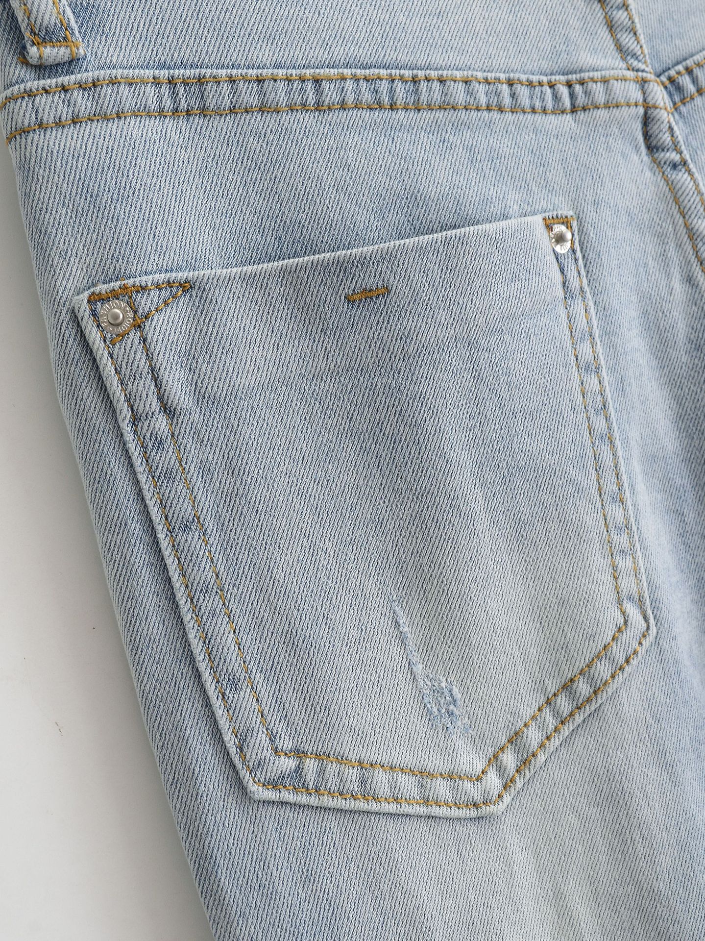 Pantalones skinny retro de cintura alta para niños