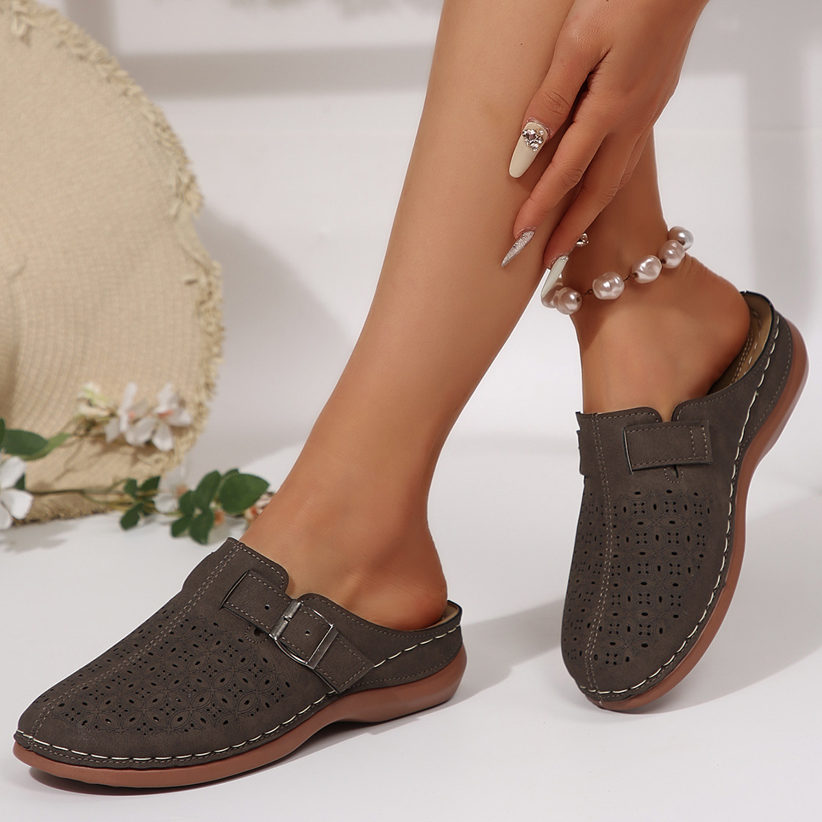 Zapatos slip-on de estar por casa