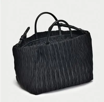 Bolso tote de nailon oversize para mujeres