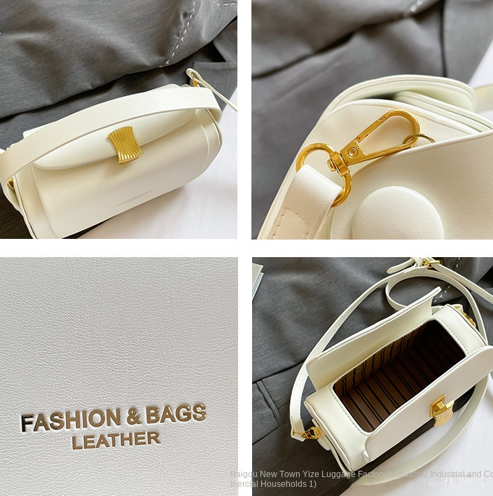 Bolso minimalista urbano mini rectangular de poliuretano
