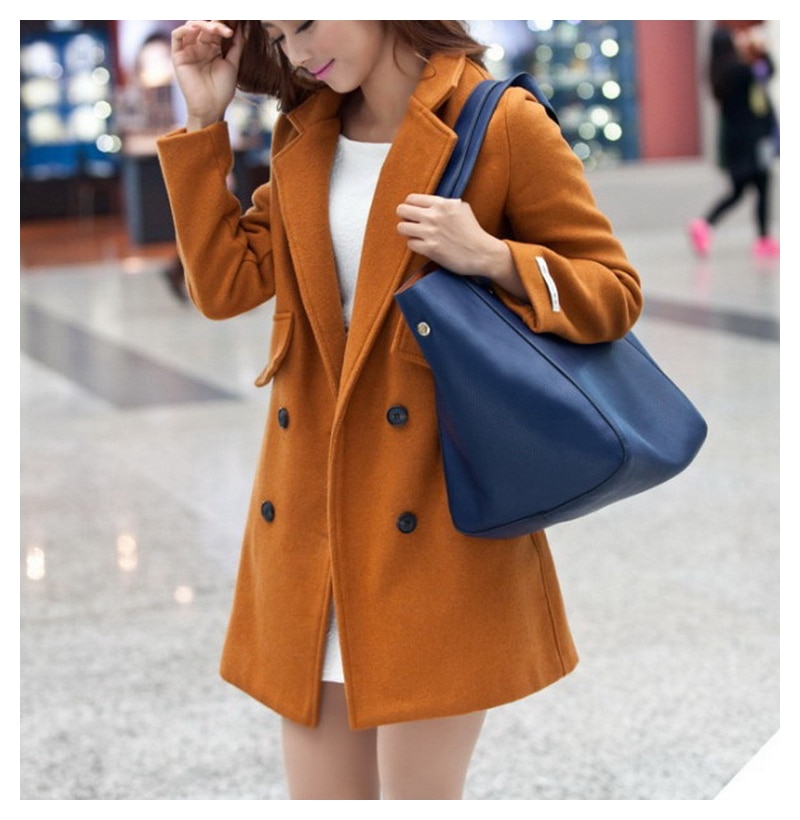 Bolso bandolera espacioso de poliuretano para damas