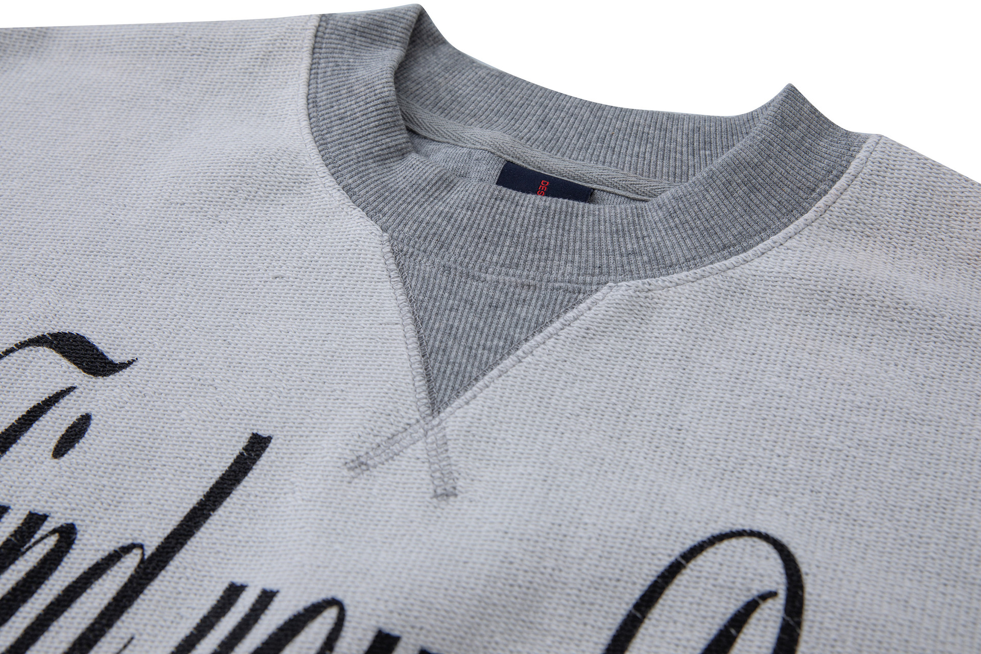 Sudadera con capucha oversize de mezcla de algodón con gráfico invertido y paneles de contraste