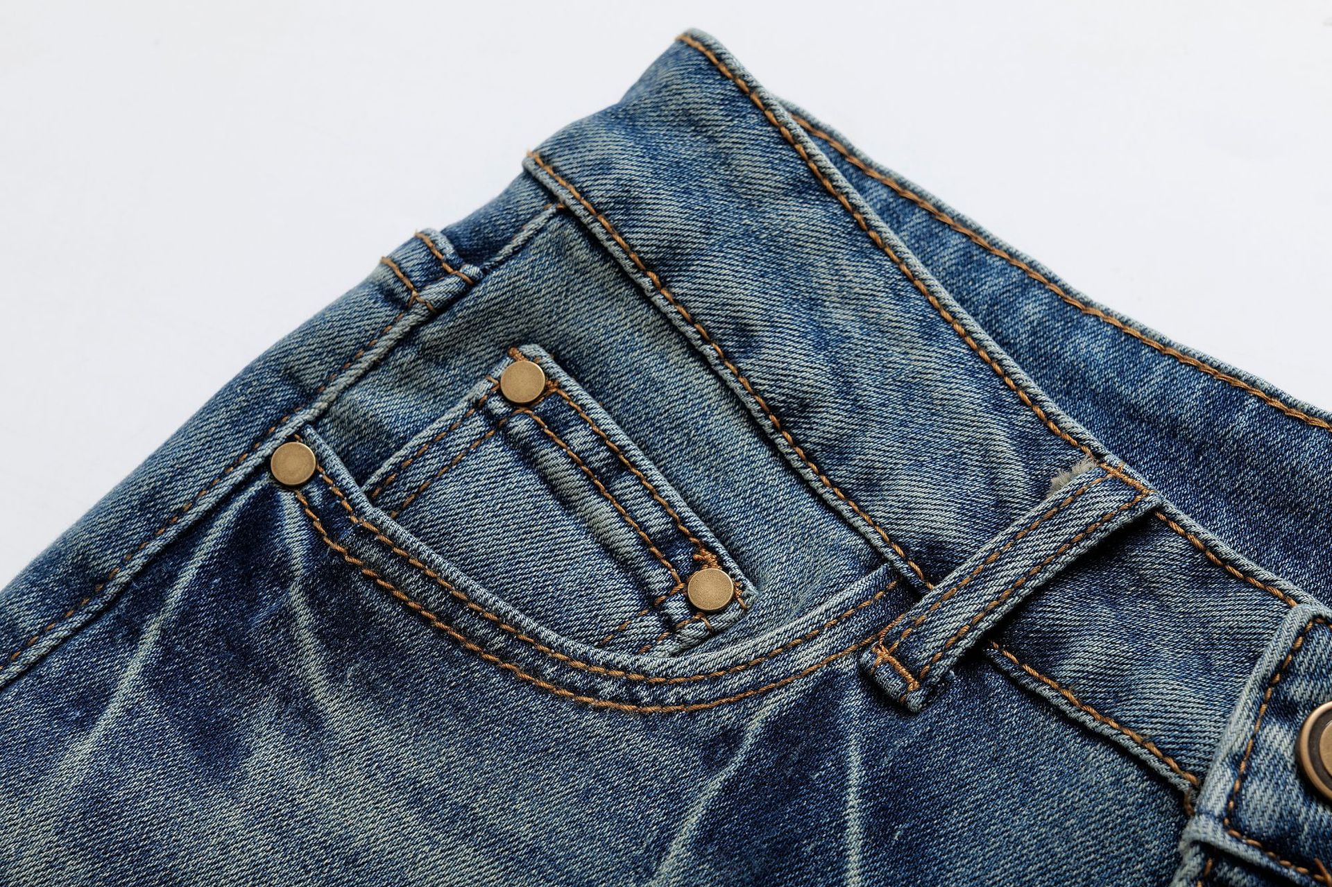 Pantalones acampanados maxi de tiro bajo ajustado a la cadera