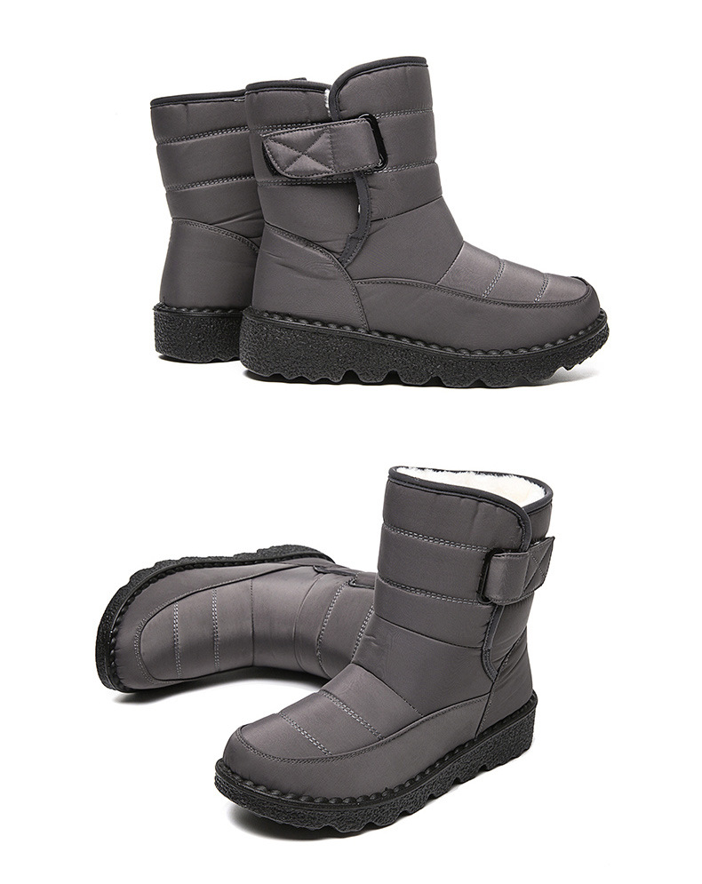 Botas de mujer altas aislantes contra el frío resistentes al agua