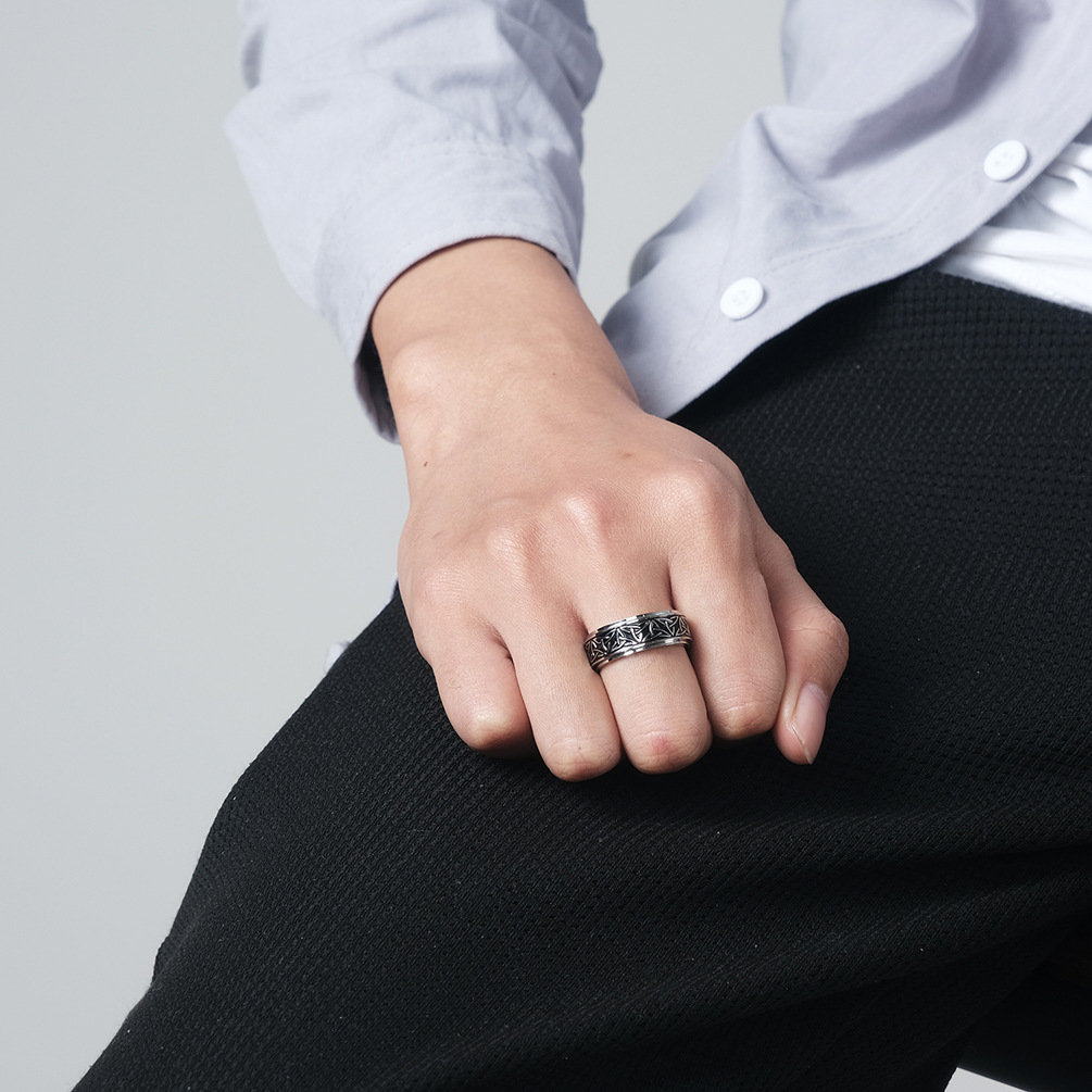Anillo Spinner Unisex para Alivio del Estrés