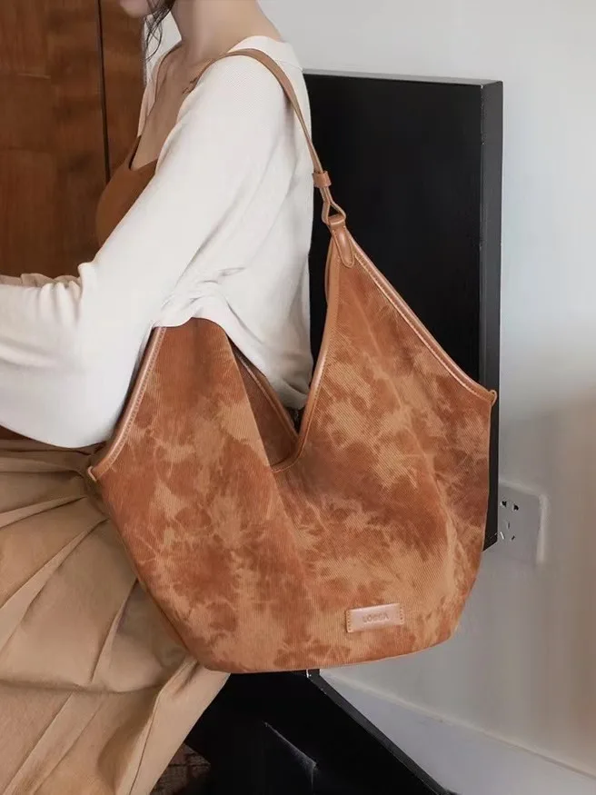 Mini bolso satchel de fin de semana vintage de cordón liso para damas