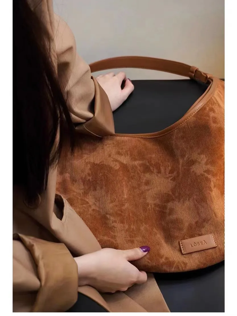 Mini bolso satchel de fin de semana vintage de cordón liso para damas