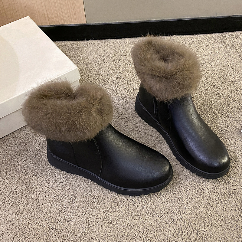 Zapatillas de casa gruesas aisladas antideslizantes de invierno