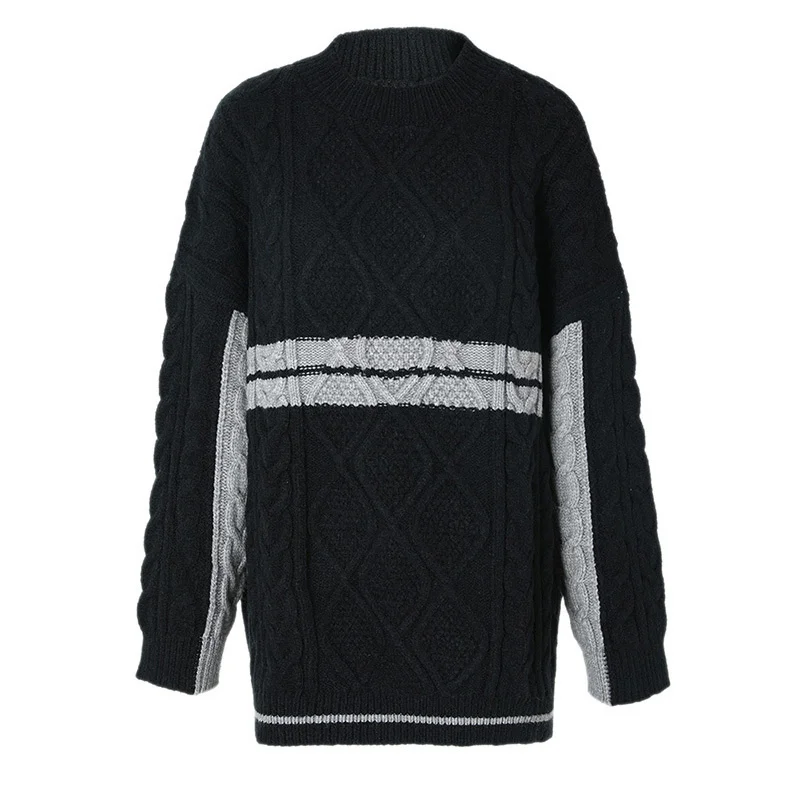 Suéter de punto oversized para mujeres