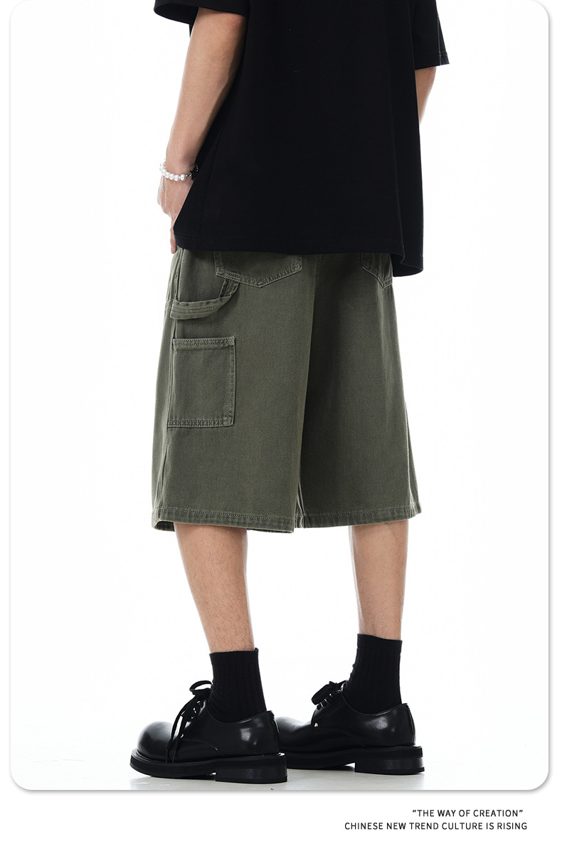 Bermudas holgadas retro unisex