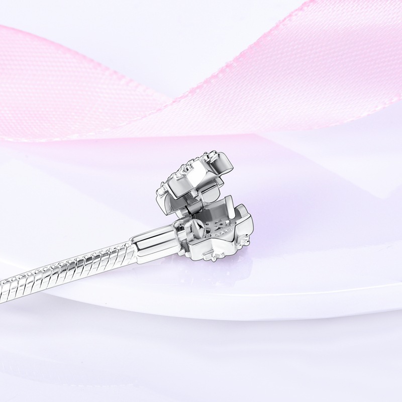 Pulsera de eslabones de cuentas hecha a mano con motivos de vida marina