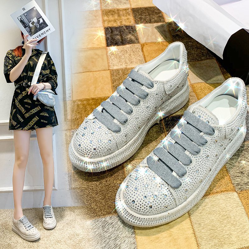 Mujeres zapatillas deportivas de plataforma gruesa con patrón de argyle