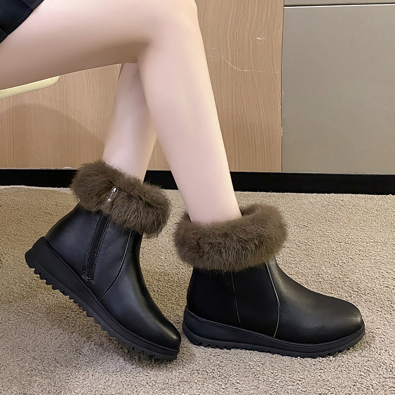 Zapatillas de casa gruesas aisladas antideslizantes de invierno