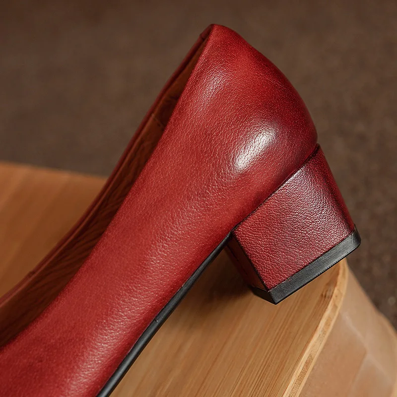 Zapatos de tacón bloque de vestir profesional para uso diario