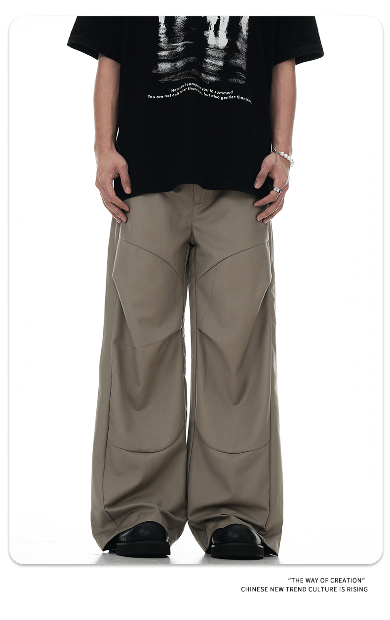 Pantalones de bambú de uso diario, corte relajado y pierna ajustada