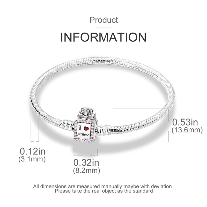 Pulsera de eslabones de cuentas hecha a mano con motivos de vida marina