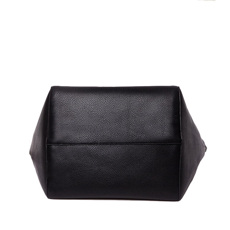 Bolso bandolera espacioso de poliuretano para damas