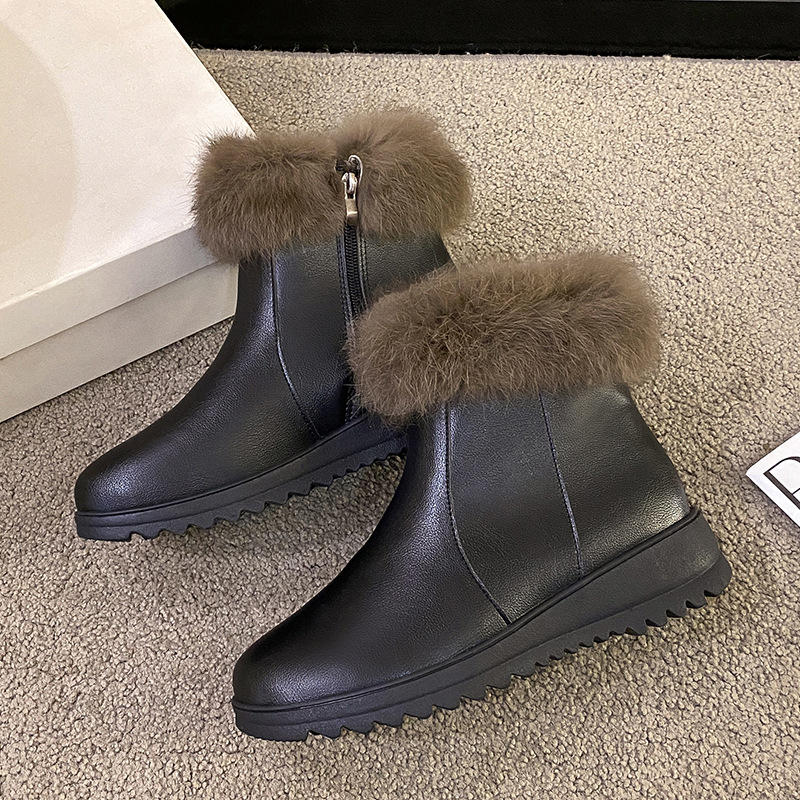 Zapatillas de casa gruesas aisladas antideslizantes de invierno