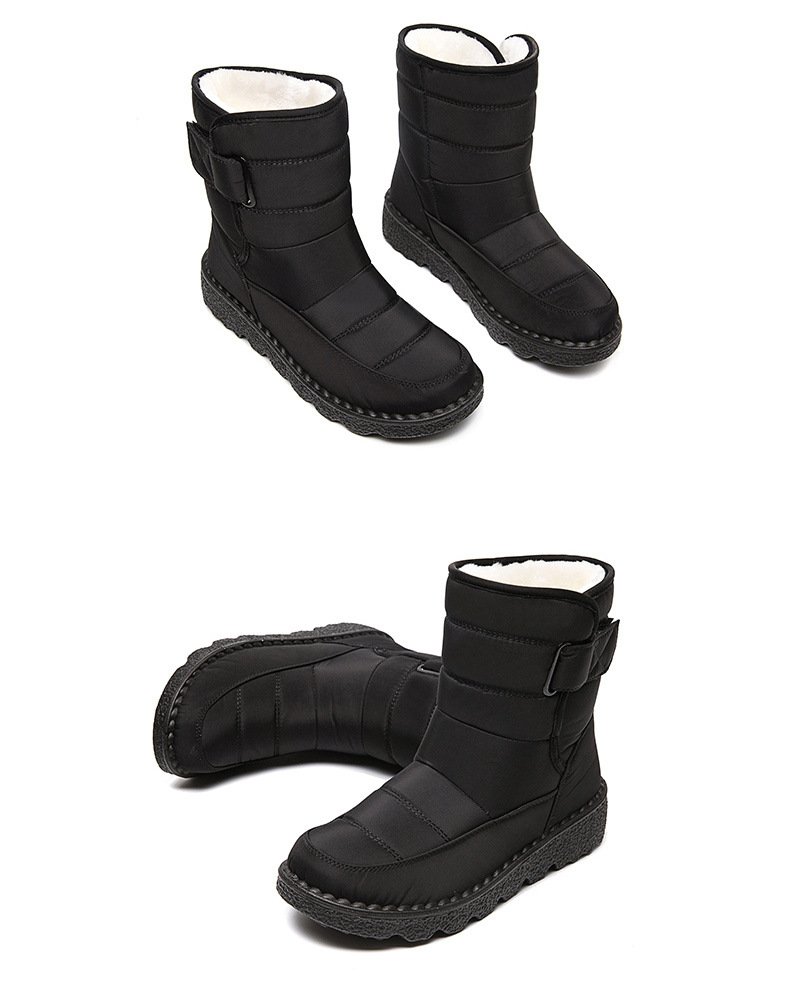 Botas de mujer altas aislantes contra el frío resistentes al agua